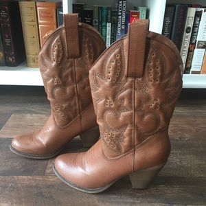 Brown Cowgirl Boots